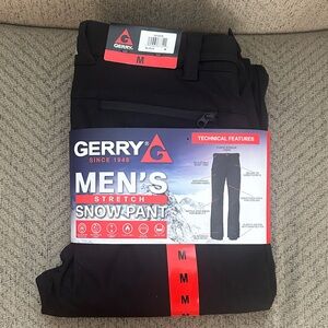 Gerry Weber Men's Black Stretch Snow Pants